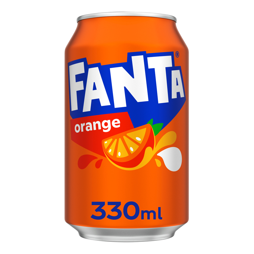 Fanta Orange 24 x 330ml Can