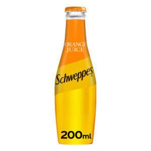Schweppes Orange Juice 24 x 200ml
