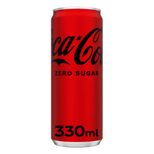 Coca-Cola 'Coke' Zero 24 x 330ml Slim Can