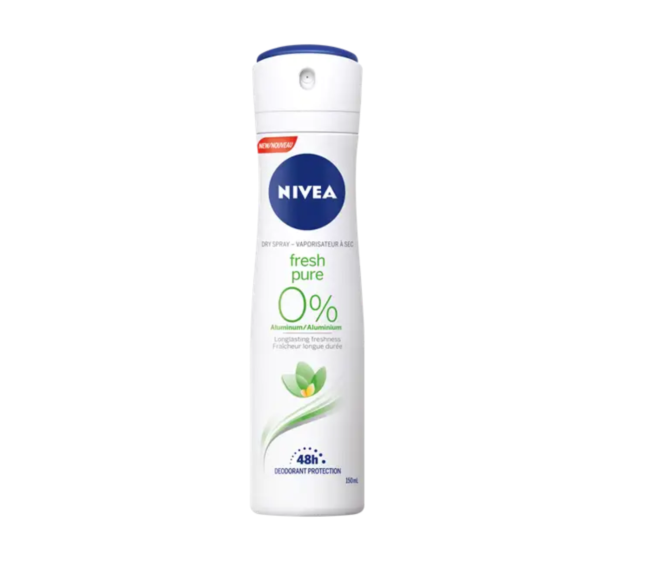 Nivea Fresh Pure TM Dry Spray 0% Aluminum