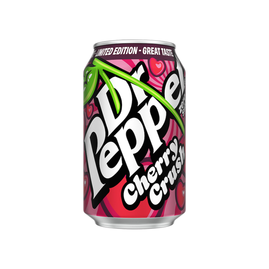 Dr Pepper Cherry Crush Zero Sugar 330ml – Wise Trading Group