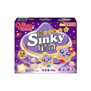 Glico Sinky Biscuits Blueberry Cheesecake Flavor 60g – Wise Trading Group