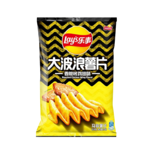 Lay’s Big Wave Potato Chips Crispy Roasted Chicken Wing Flavor 70g – Wise Trading Group