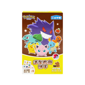 Pokemon Shaped Cookies Chocolate flavor with sticker 45g – Wise Trading Group
