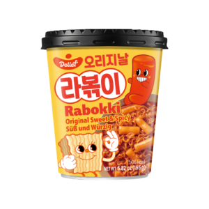 Rabokki Sweet and Spicy flavor 165g – Wise Trading Group