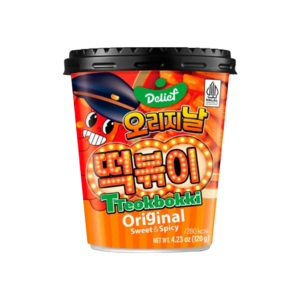 Tteokbokki Cup Original Sweet & Spicy Halal 120g – Wise Trading Group