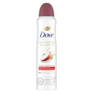 Dove Advanced Care Dry Spray Antiperspirant Apple and White Tea Scent